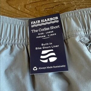 Fair Harbor Men's Athletic Gray Shorts